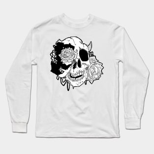 Bonehead White Long Sleeve T-Shirt